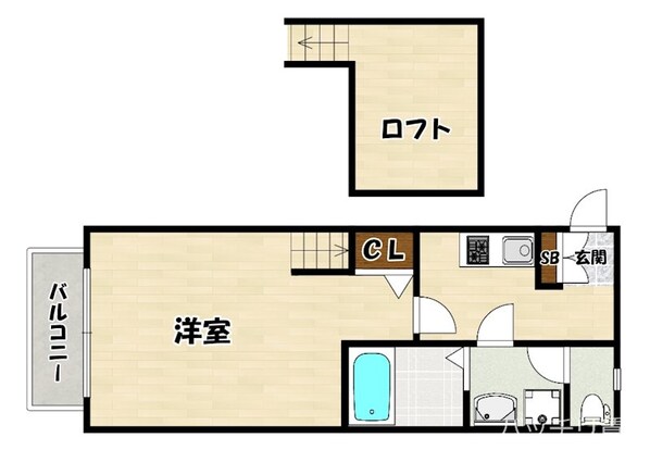 リブレア福岡女学院前の物件間取画像